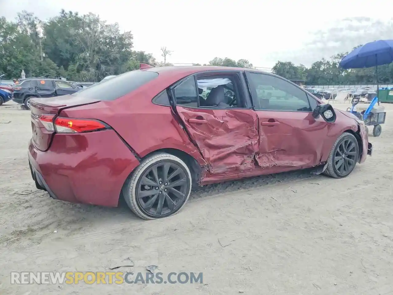 3 Photograph of a damaged car 5YFS4MCE4PP167182 TOYOTA COROLLA 2023