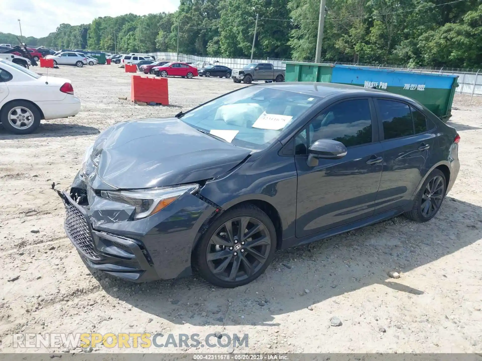 2 Photograph of a damaged car 5YFS4MCE4PP167652 TOYOTA COROLLA 2023