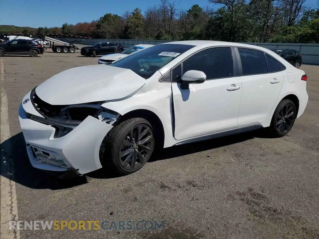 1 Photograph of a damaged car 5YFS4MCE4PP167697 TOYOTA COROLLA 2023