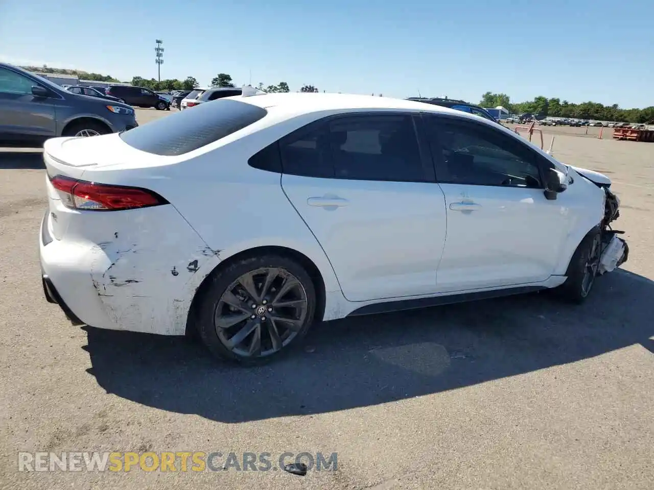 3 Photograph of a damaged car 5YFS4MCE4PP167697 TOYOTA COROLLA 2023