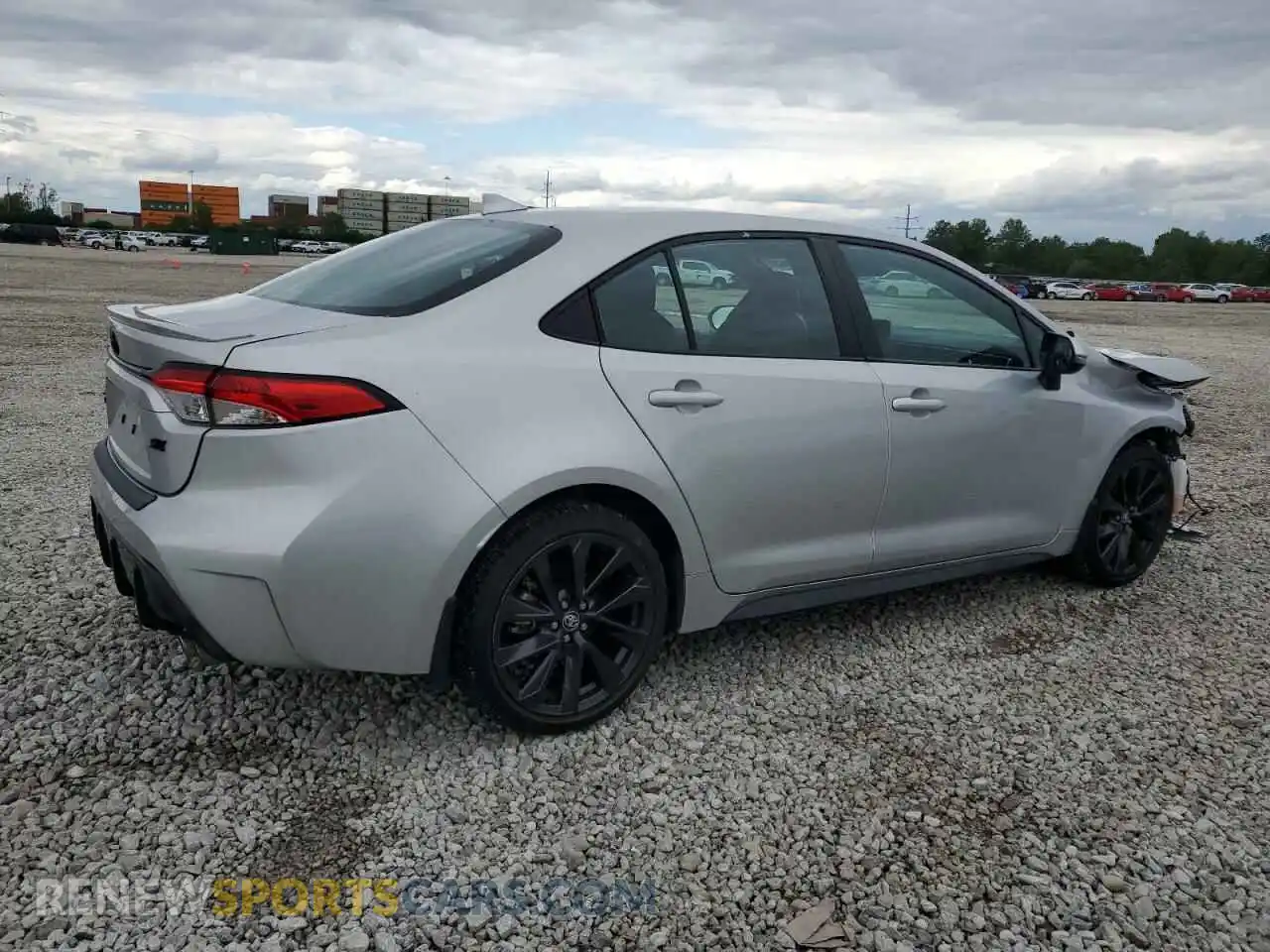 3 fotografías del automóvil dañado 5YFS4MCE5PP144381 TOYOTA COROLLA 2023