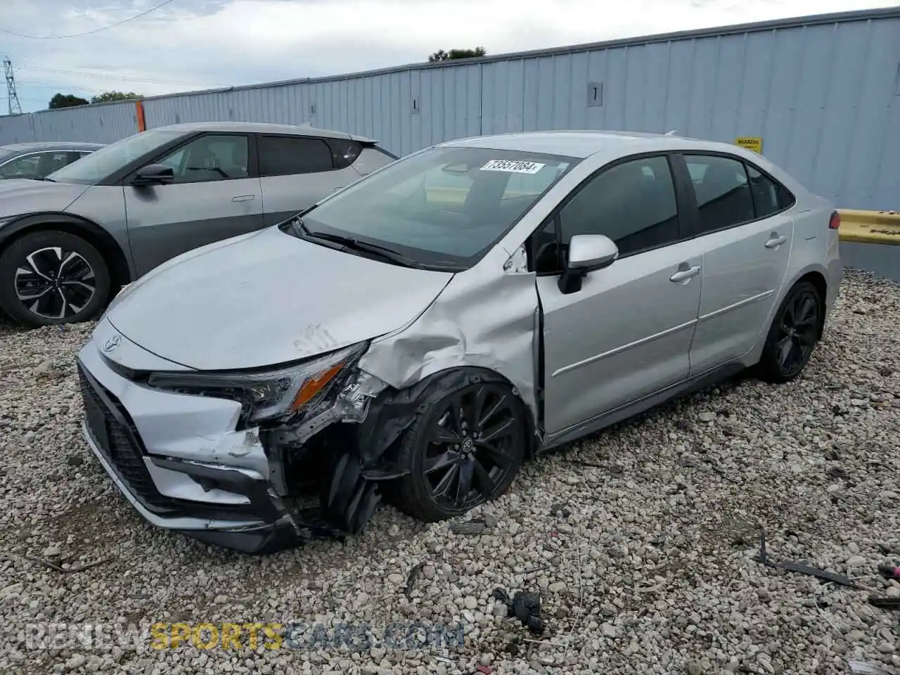 1 Photograph of a damaged car 5YFS4MCE5PP148723 TOYOTA COROLLA 2023
