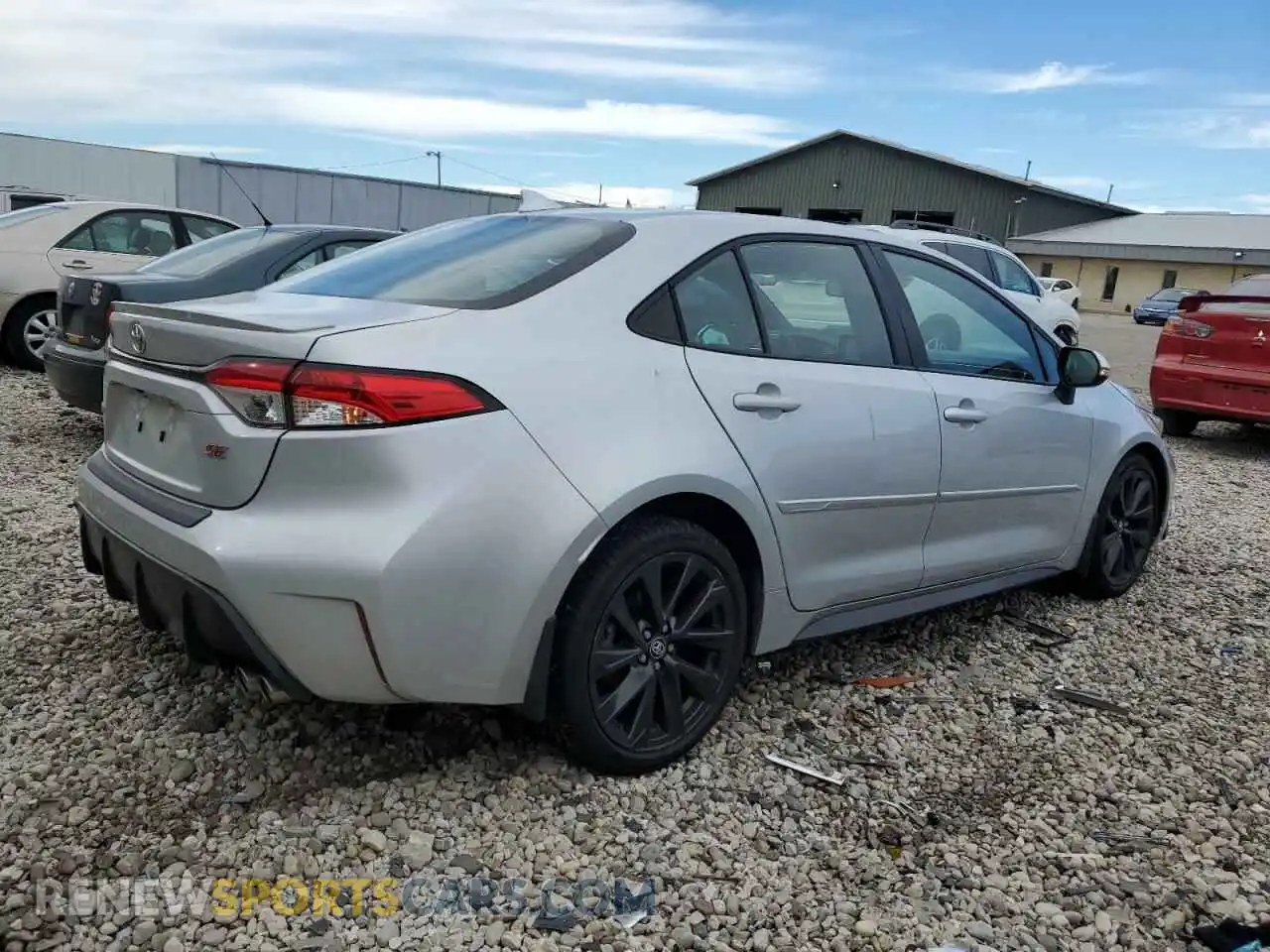 3 Photograph of a damaged car 5YFS4MCE5PP148723 TOYOTA COROLLA 2023
