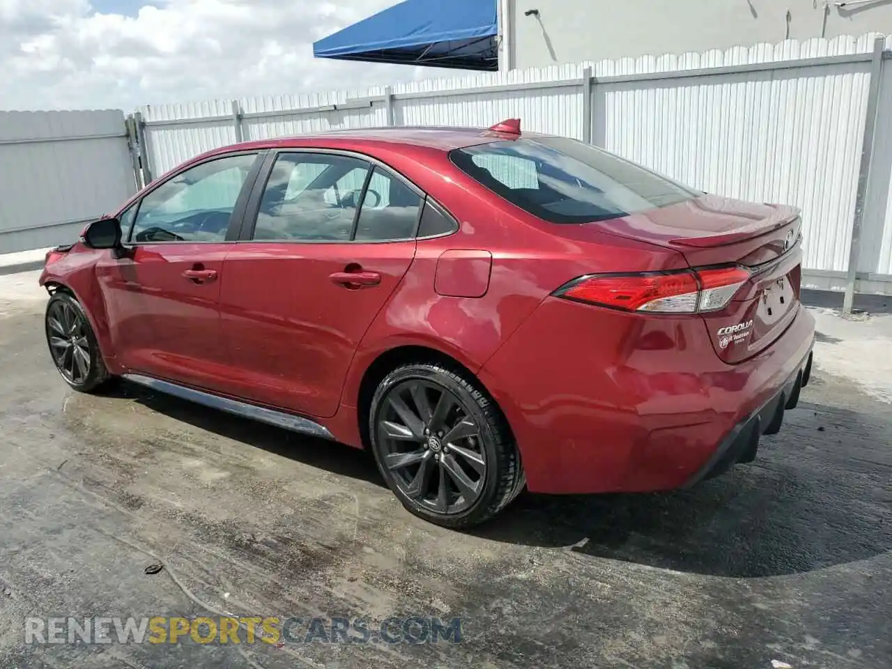 2 Photograph of a damaged car 5YFS4MCE5PP149872 TOYOTA COROLLA 2023