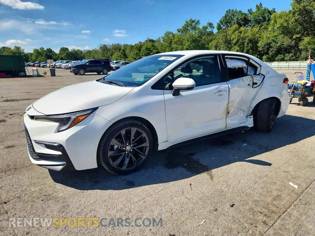 1 fotografías del automóvil dañado 5YFS4MCE5PP160080 TOYOTA COROLLA 2023