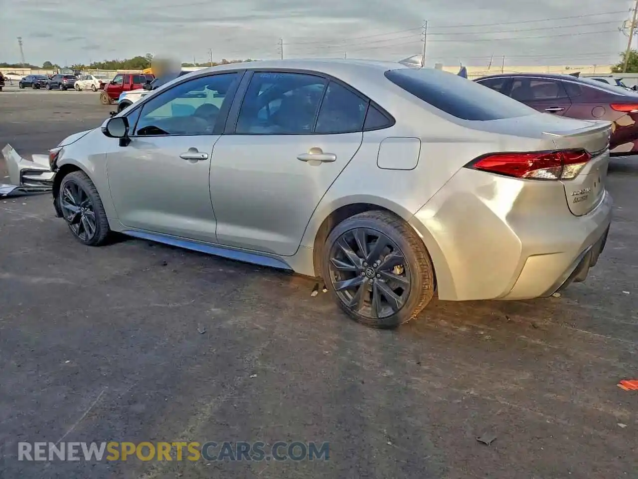 2 Photograph of a damaged car 5YFS4MCE5PP167403 TOYOTA COROLLA 2023