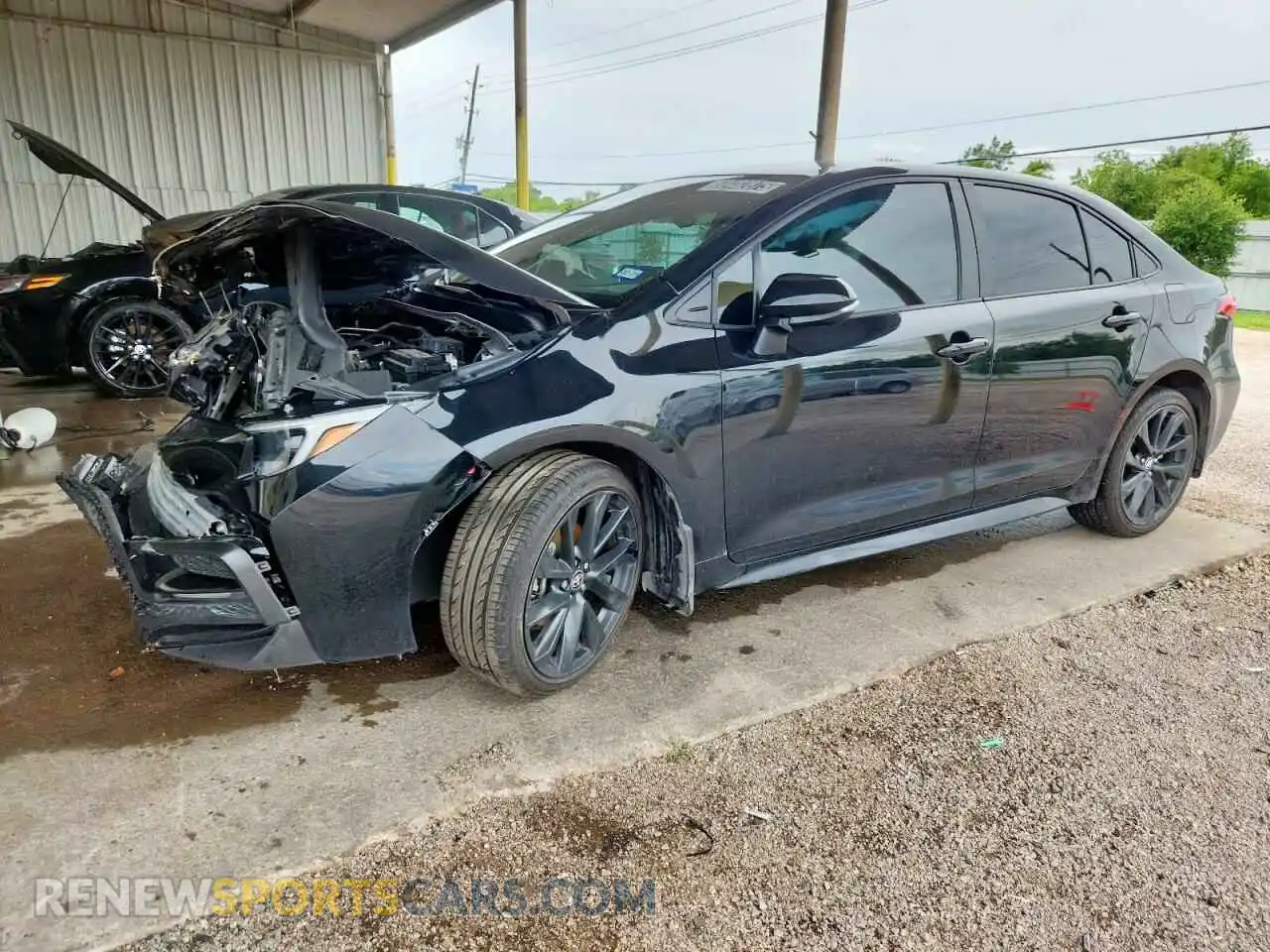 1 Photograph of a damaged car 5YFS4MCE6PP147256 TOYOTA COROLLA 2023