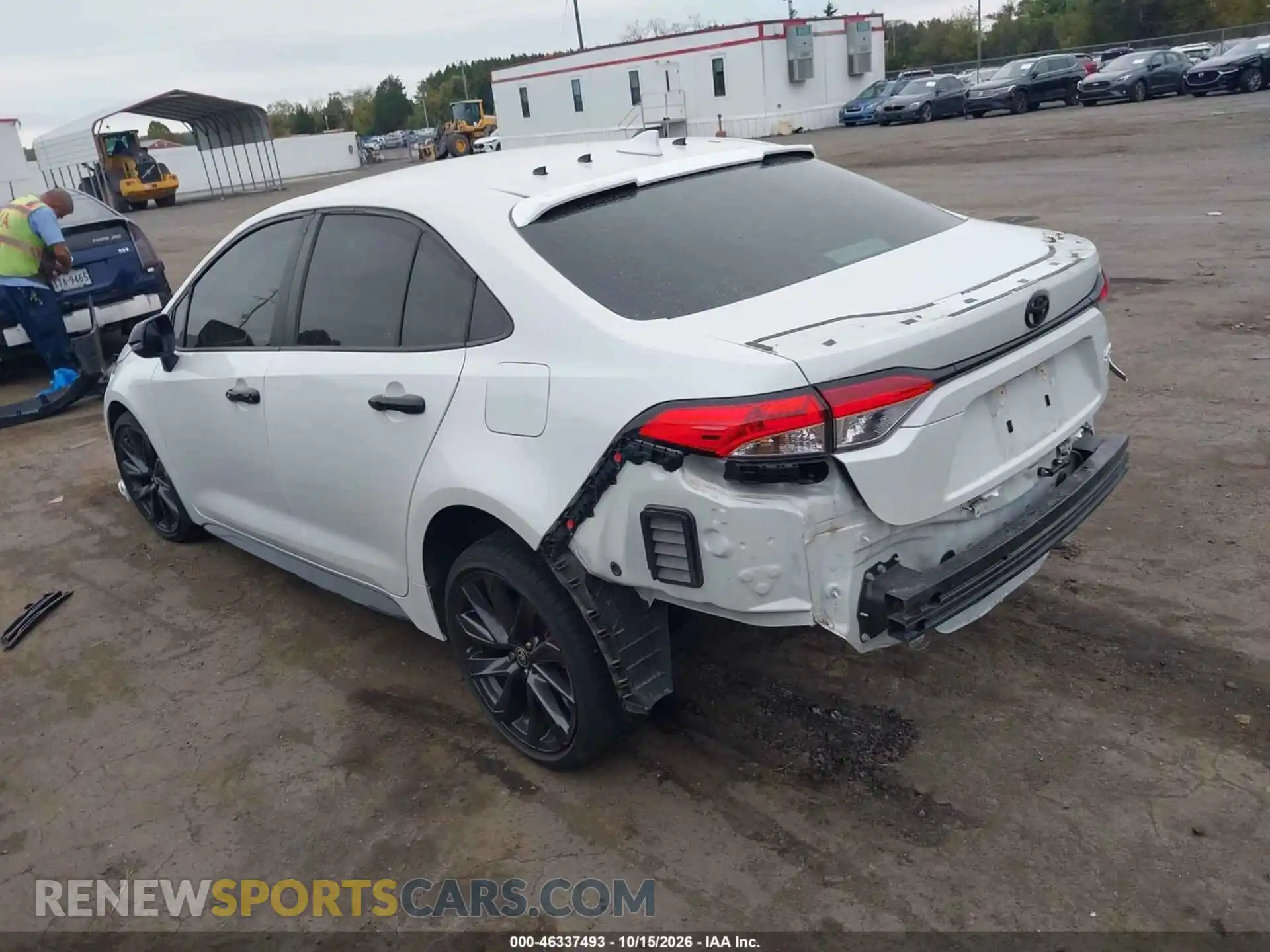 3 fotografías del automóvil dañado 5YFS4MCE6PP152005 TOYOTA COROLLA 2023