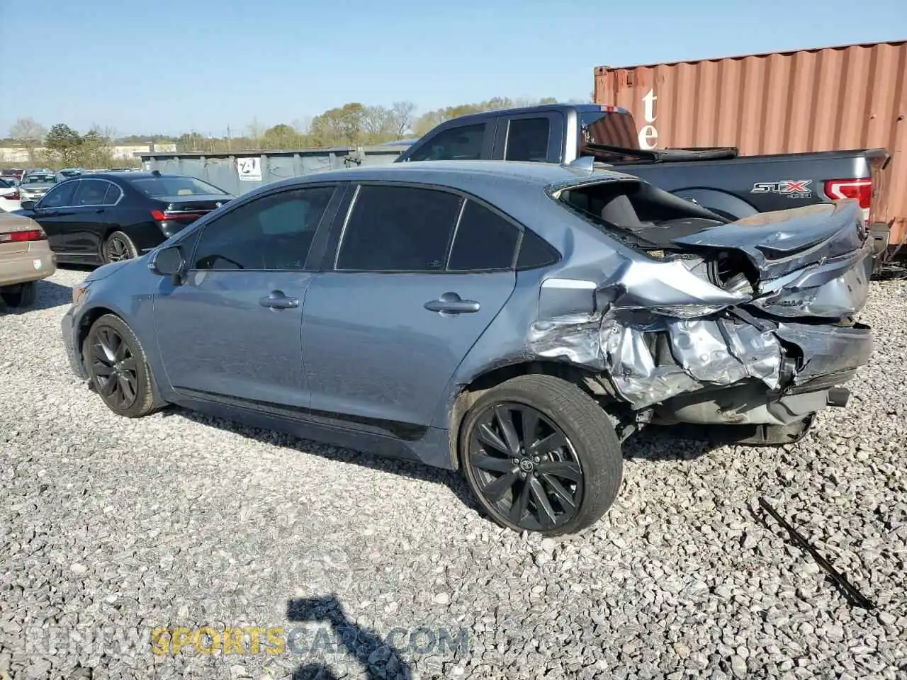 2 Photograph of a damaged car 5YFS4MCE6PP154496 TOYOTA COROLLA 2023