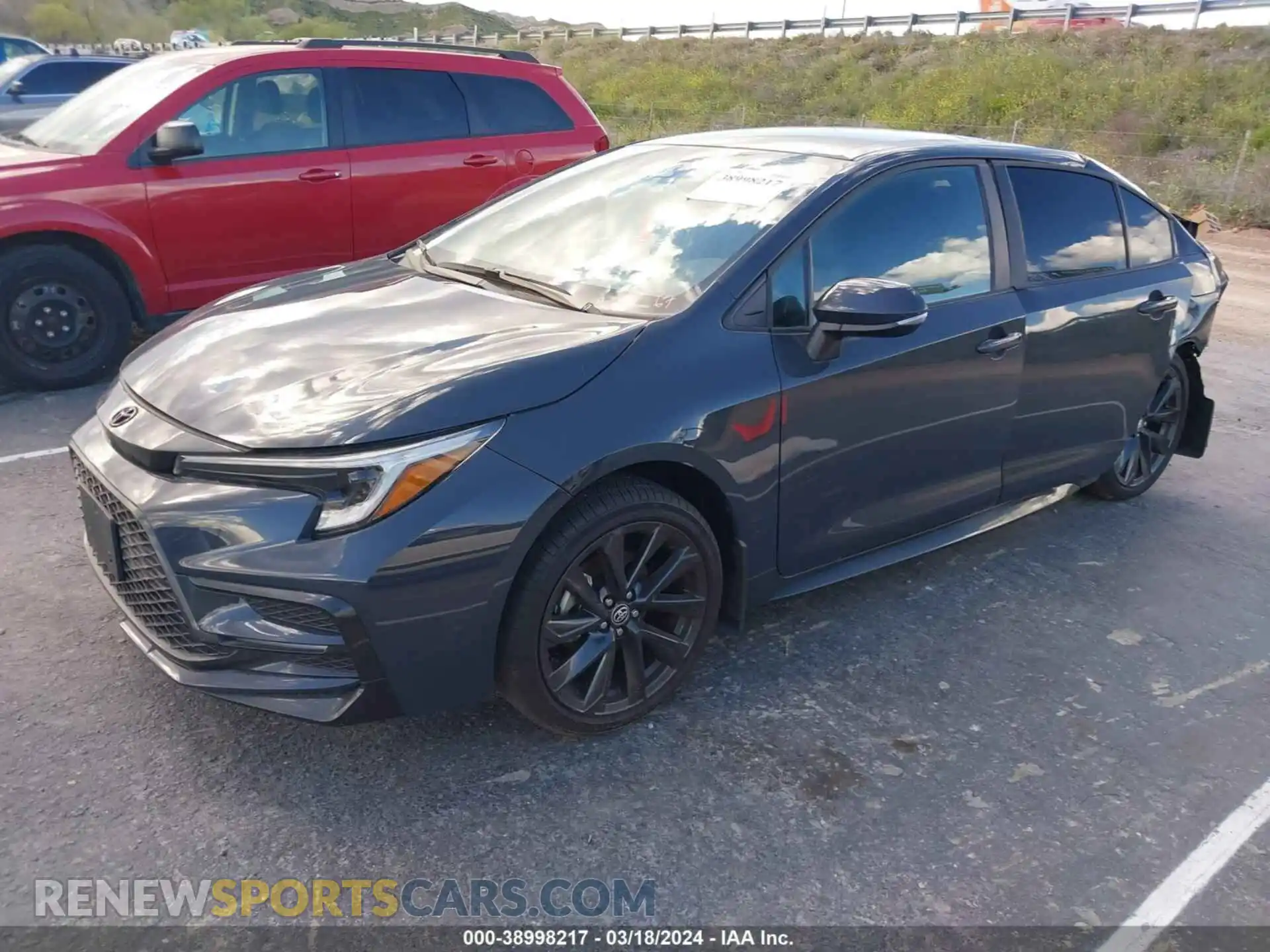 2 Photograph of a damaged car 5YFS4MCE7PP142096 TOYOTA COROLLA 2023