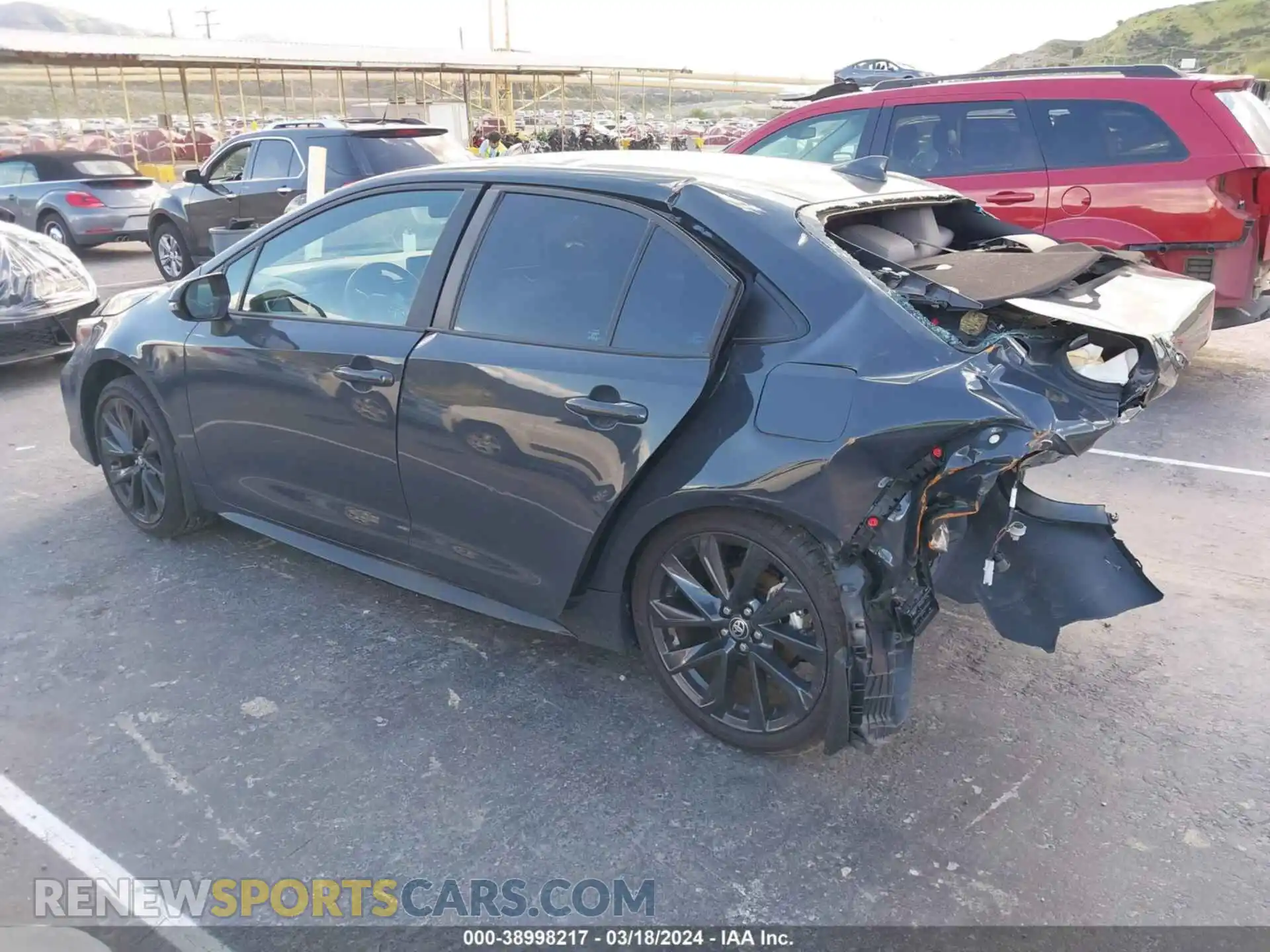 3 Photograph of a damaged car 5YFS4MCE7PP142096 TOYOTA COROLLA 2023