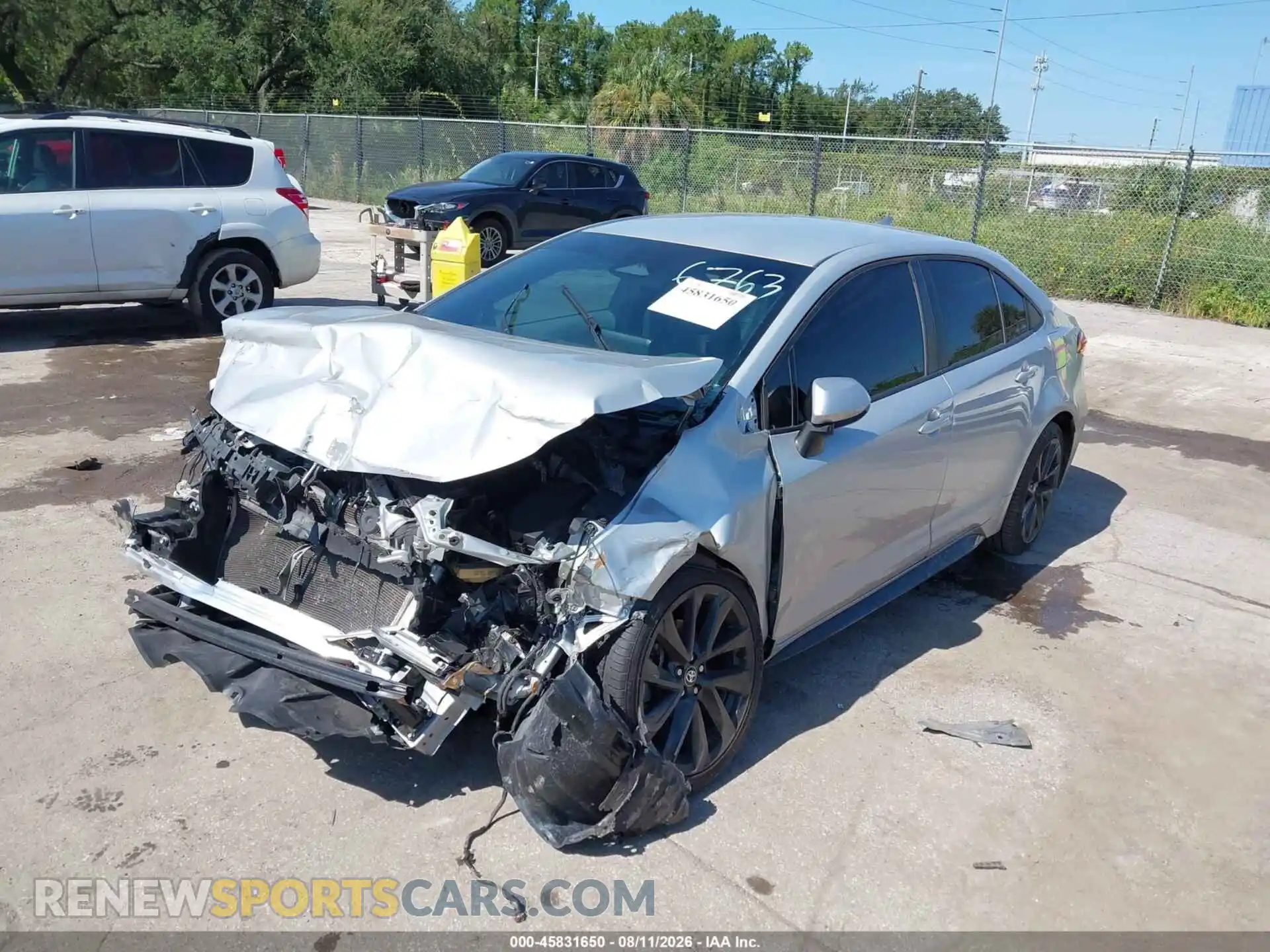 2 Photograph of a damaged car 5YFS4MCE7PP146763 TOYOTA COROLLA 2023