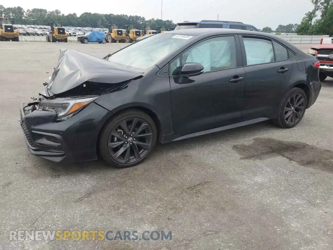 1 Photograph of a damaged car 5YFS4MCE7PP154667 TOYOTA COROLLA 2023