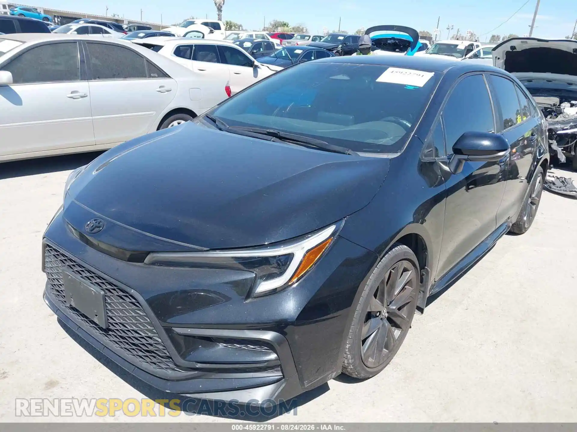 2 Photograph of a damaged car 5YFS4MCE7PP165216 TOYOTA COROLLA 2023