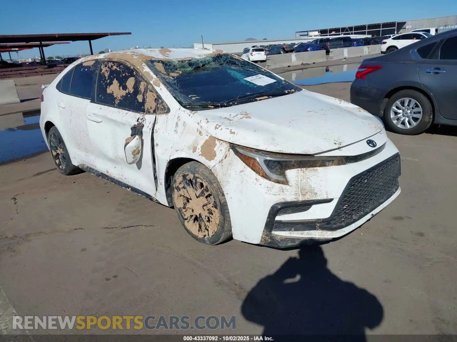 1 Photograph of a damaged car 5YFS4MCE8PP148540 TOYOTA COROLLA 2023