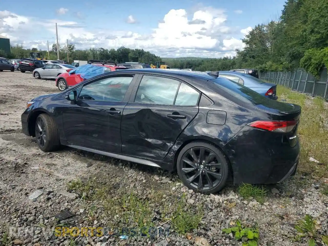 2 Photograph of a damaged car 5YFS4MCE8PP156847 TOYOTA COROLLA 2023