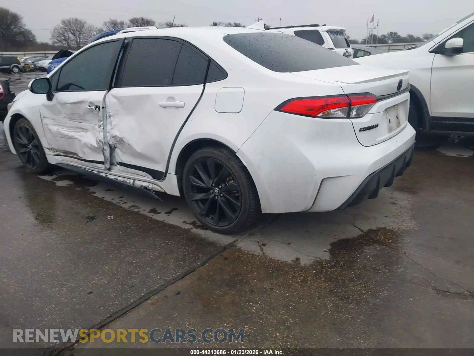 3 Photograph of a damaged car 5YFS4MCE8PP163409 TOYOTA COROLLA 2023