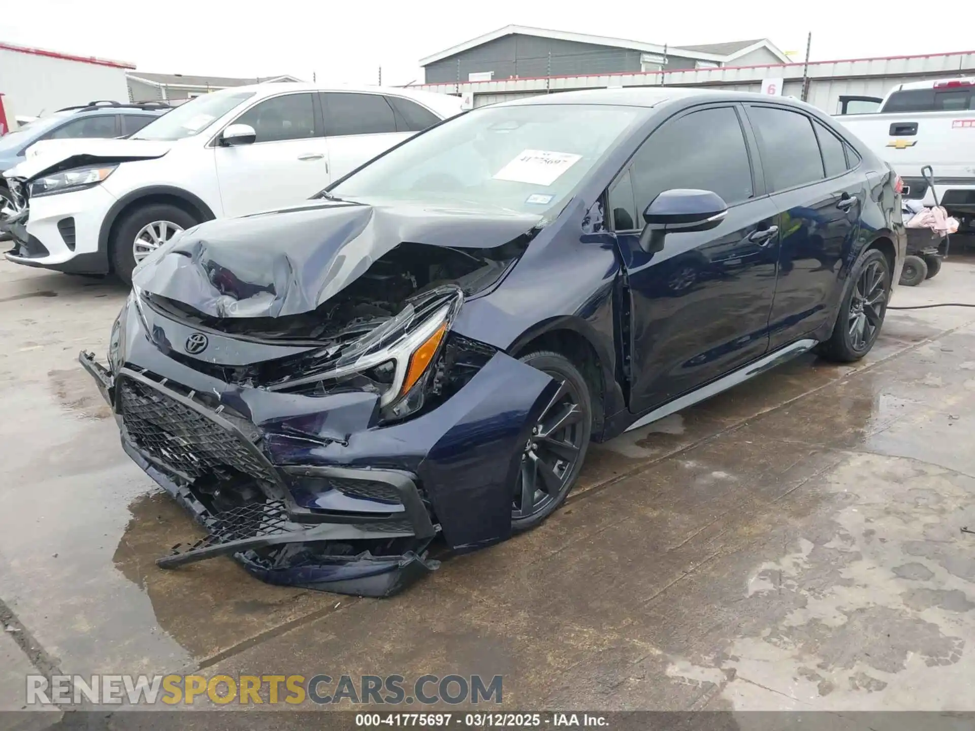 2 Photograph of a damaged car 5YFS4MCE8PP163586 TOYOTA COROLLA 2023