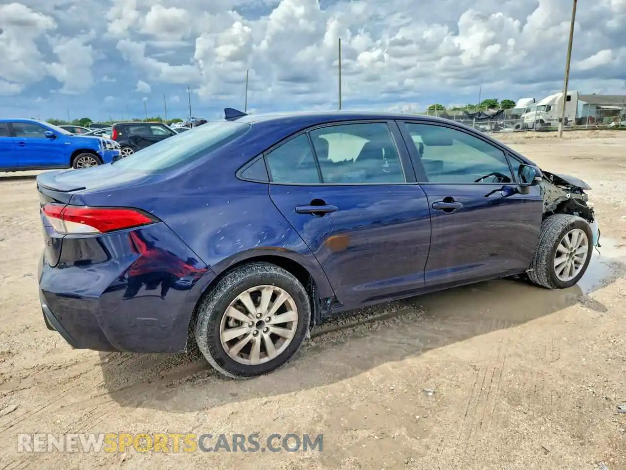 3 fotografías del automóvil dañado 5YFS4MCE9PP141371 TOYOTA COROLLA 2023