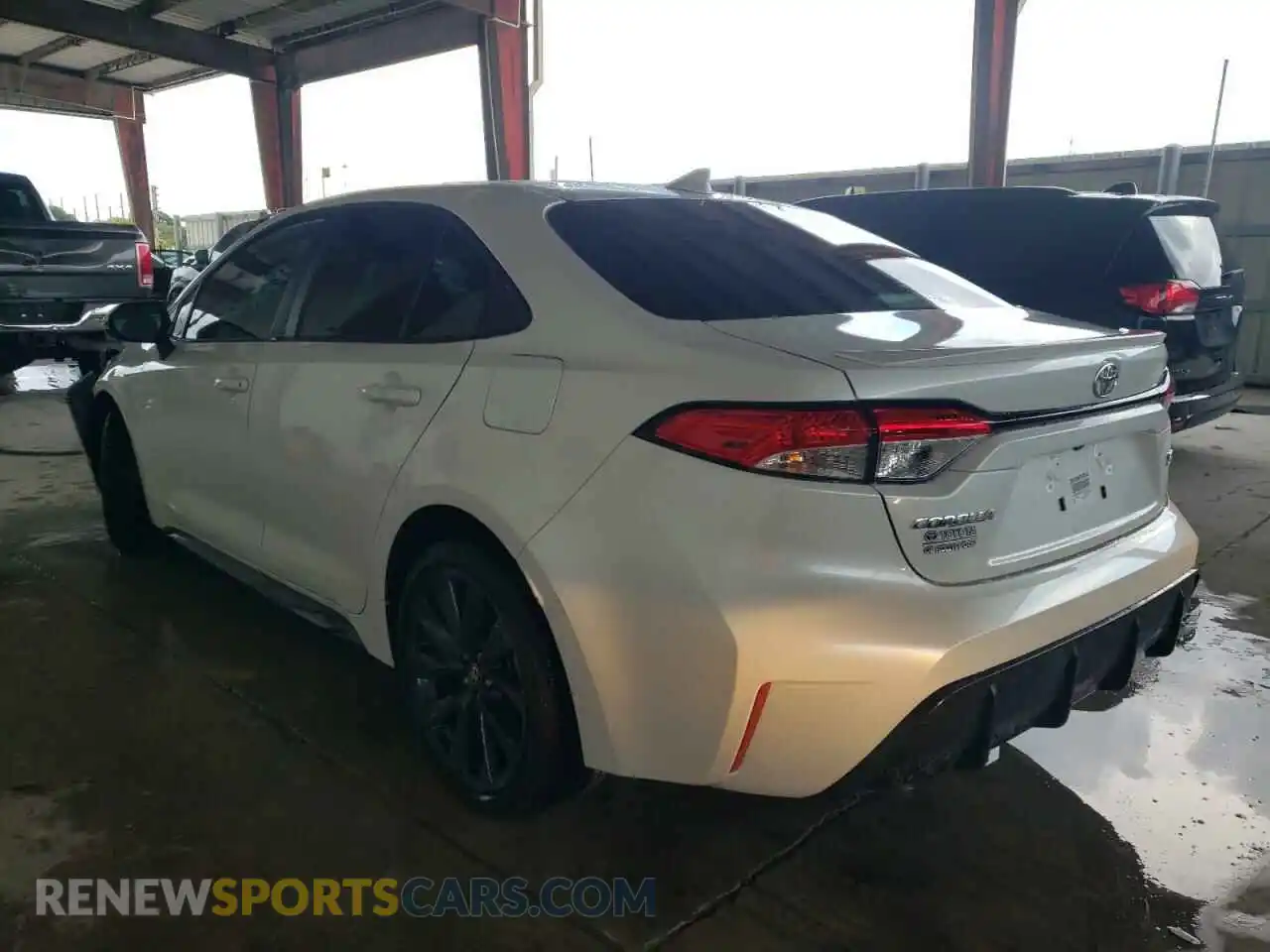 2 Photograph of a damaged car 5YFS4MCE9PP155254 TOYOTA COROLLA 2023