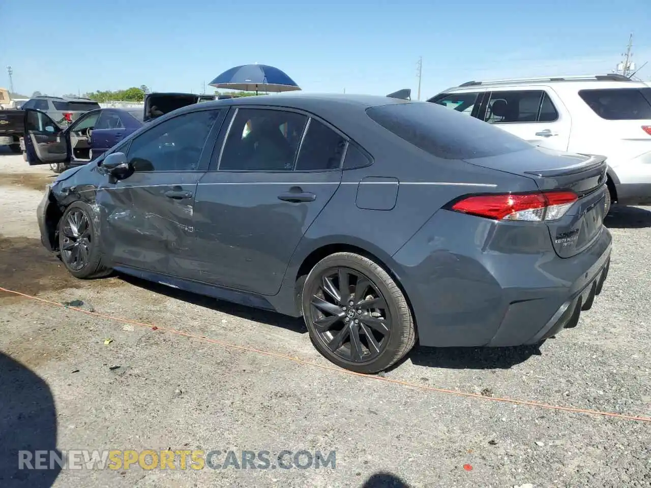 2 Photograph of a damaged car 5YFS4MCE9PP158610 TOYOTA COROLLA 2023