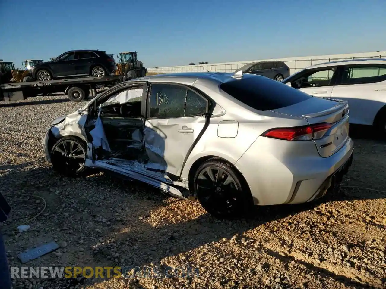 2 Photograph of a damaged car 5YFS4MCE9PP161684 TOYOTA COROLLA 2023