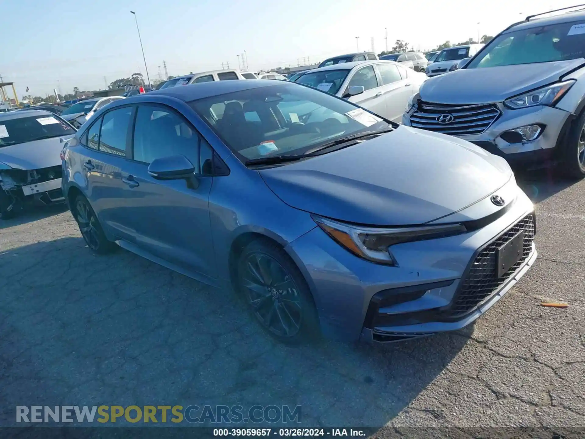 1 fotografías del automóvil dañado 5YFS4MCE9PP165119 TOYOTA COROLLA 2023
