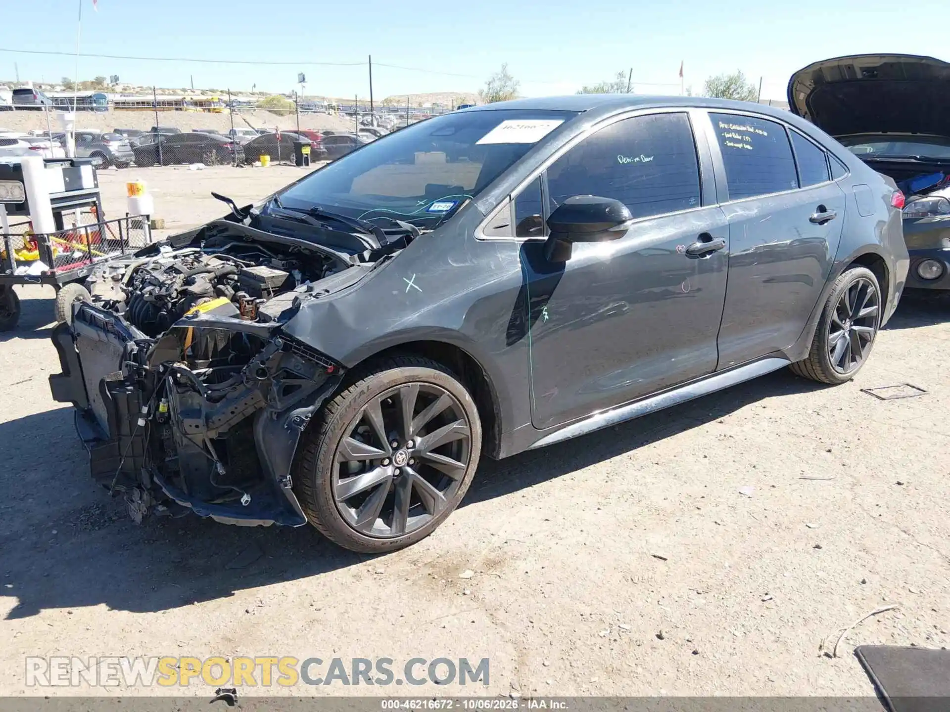 2 Фотография поврежденного автомобиля 5YFS4MCEXPP146093 TOYOTA COROLLA 2023