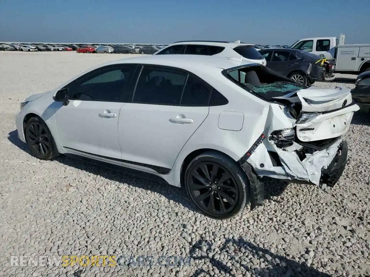 2 Photograph of a damaged car 5YFS4MCEXPP154372 TOYOTA COROLLA 2023