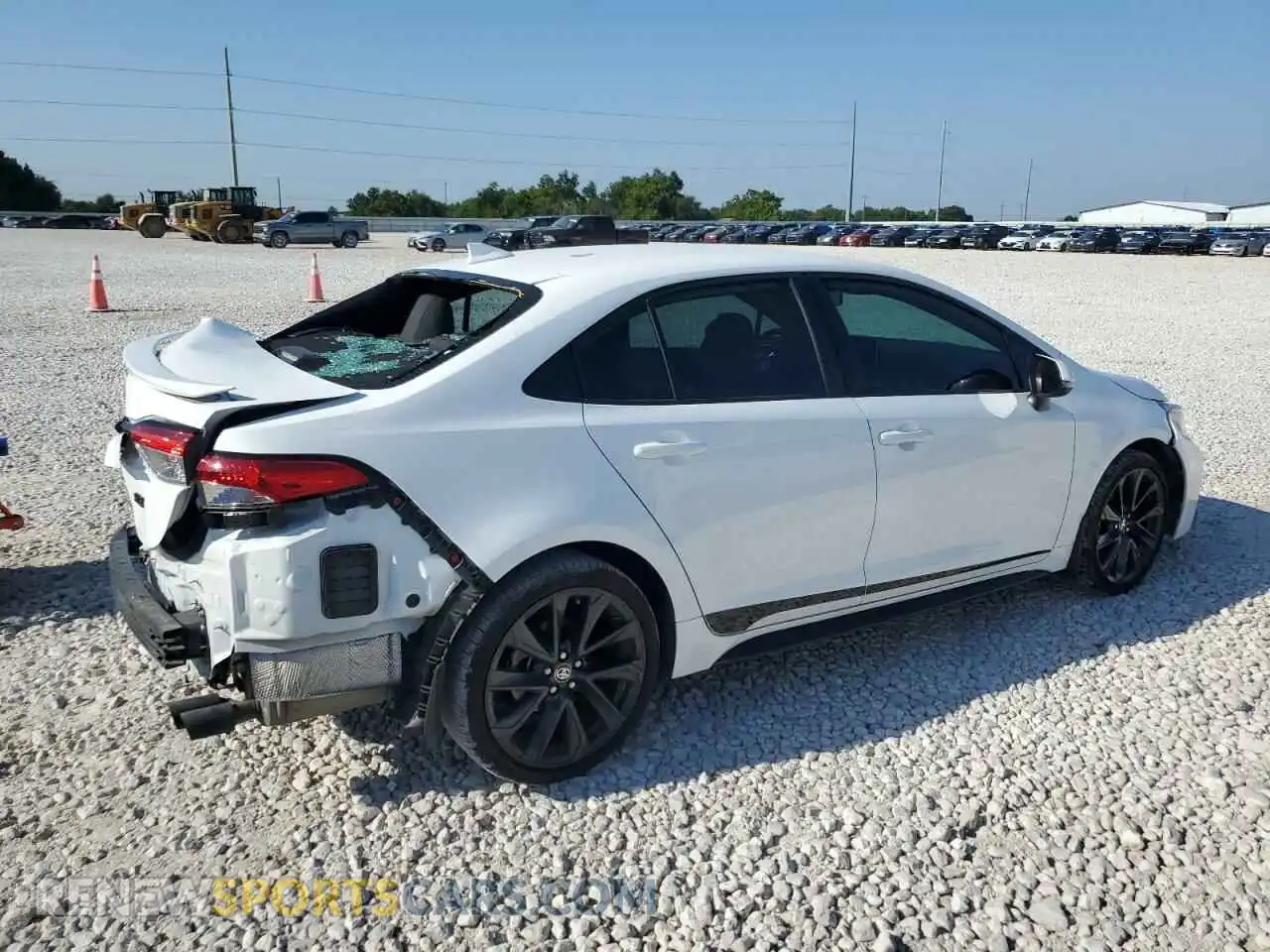 3 Photograph of a damaged car 5YFS4MCEXPP154372 TOYOTA COROLLA 2023