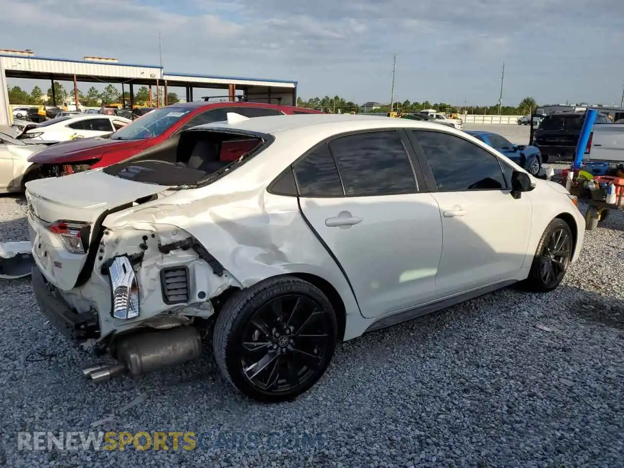 3 Photograph of a damaged car 5YFS4MCEXPP156154 TOYOTA COROLLA 2023