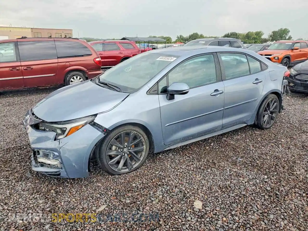 1 Фотография поврежденного автомобиля 5YFT4MCE0PP164557 TOYOTA COROLLA 2023