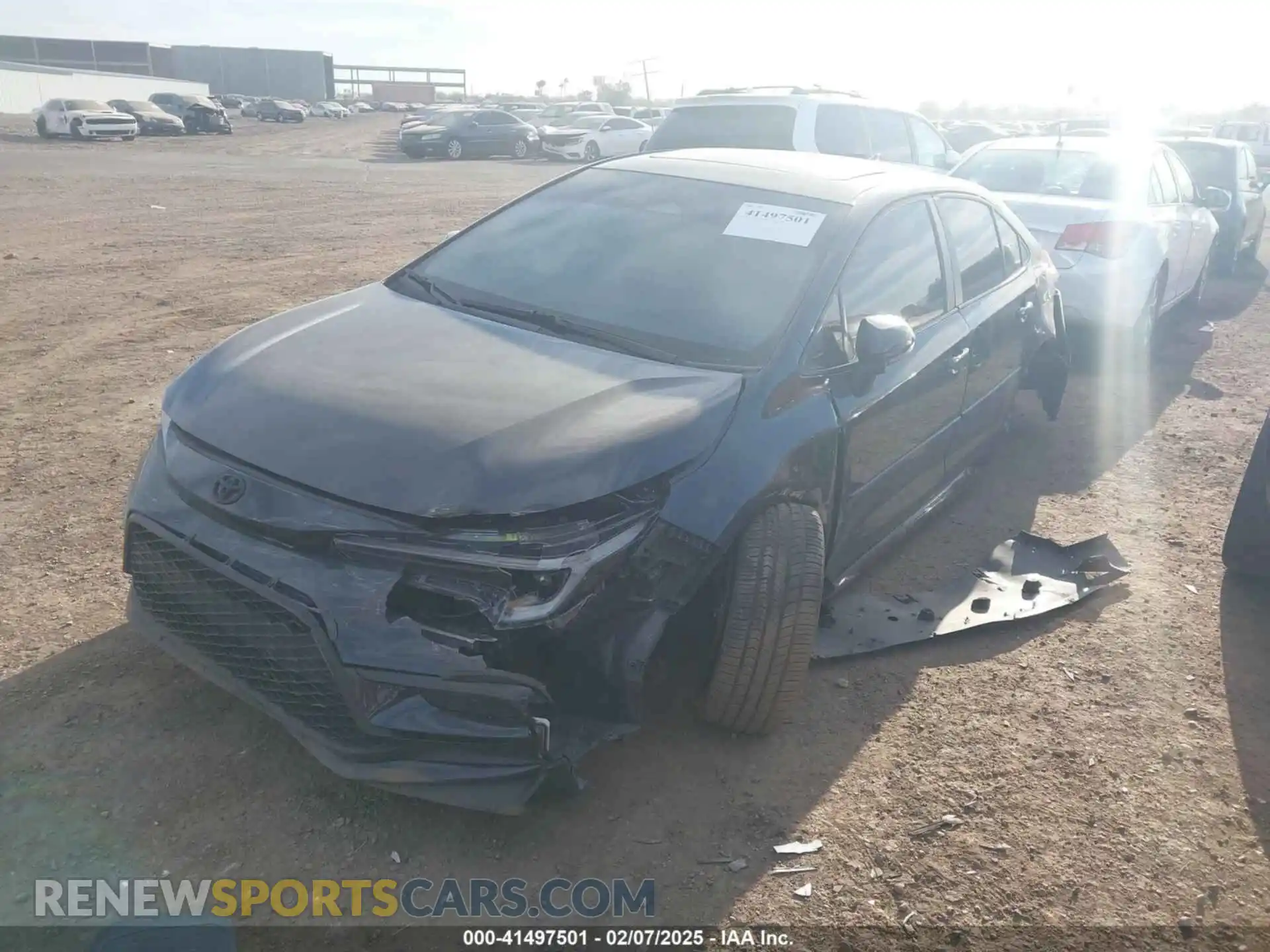 2 Photograph of a damaged car 5YFT4MCE3PP165332 TOYOTA COROLLA 2023