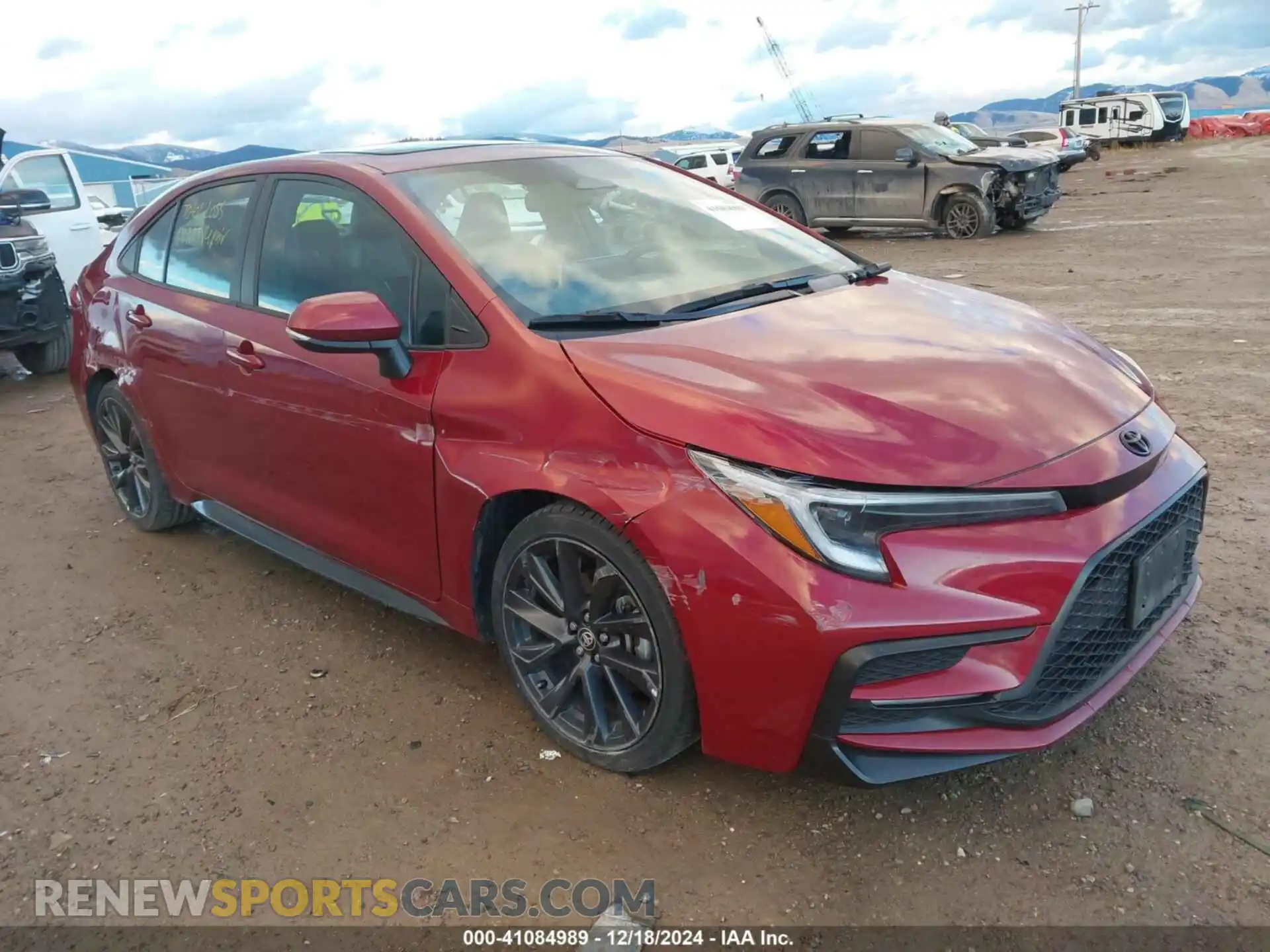 1 fotografías del automóvil dañado 5YFT4MCE6PP151098 TOYOTA COROLLA 2023