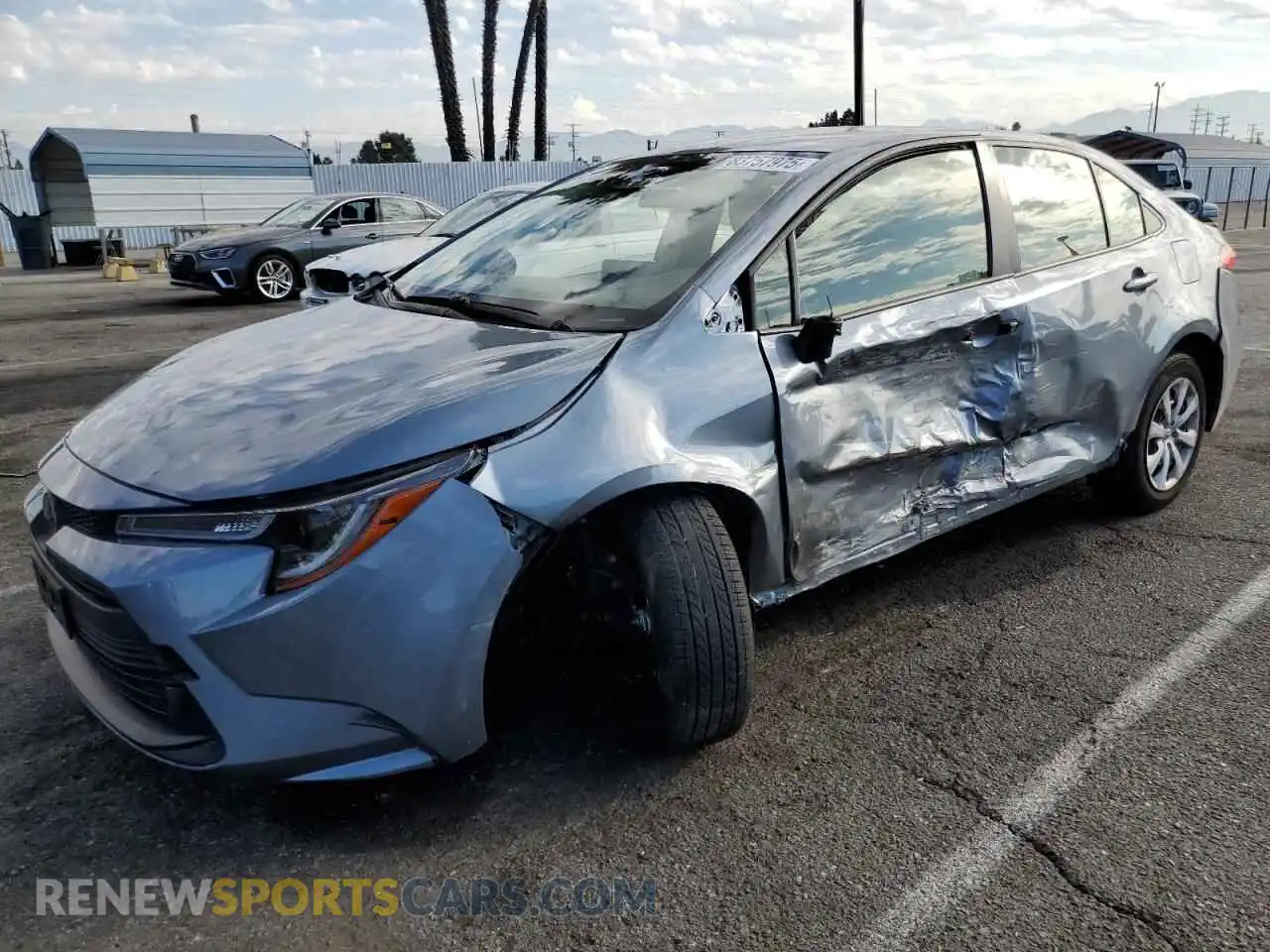 1 Photograph of a damaged car JTDB4MEE0P3001490 TOYOTA COROLLA 2023