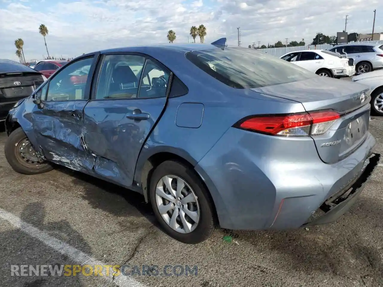 2 Photograph of a damaged car JTDB4MEE0P3001490 TOYOTA COROLLA 2023