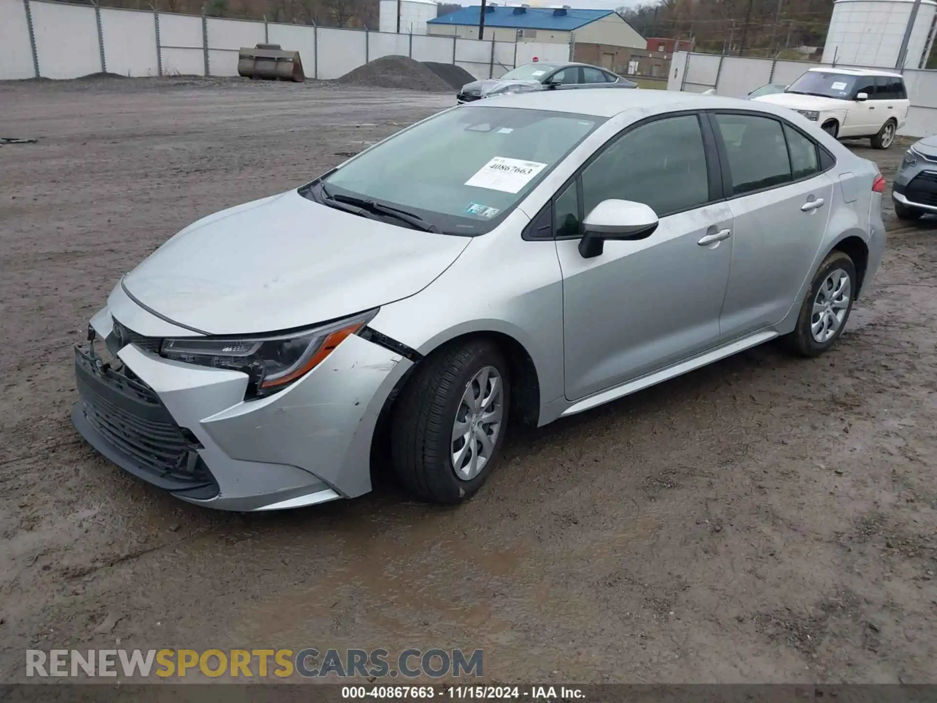 2 Photograph of a damaged car JTDB4MEE0P3011341 TOYOTA COROLLA 2023