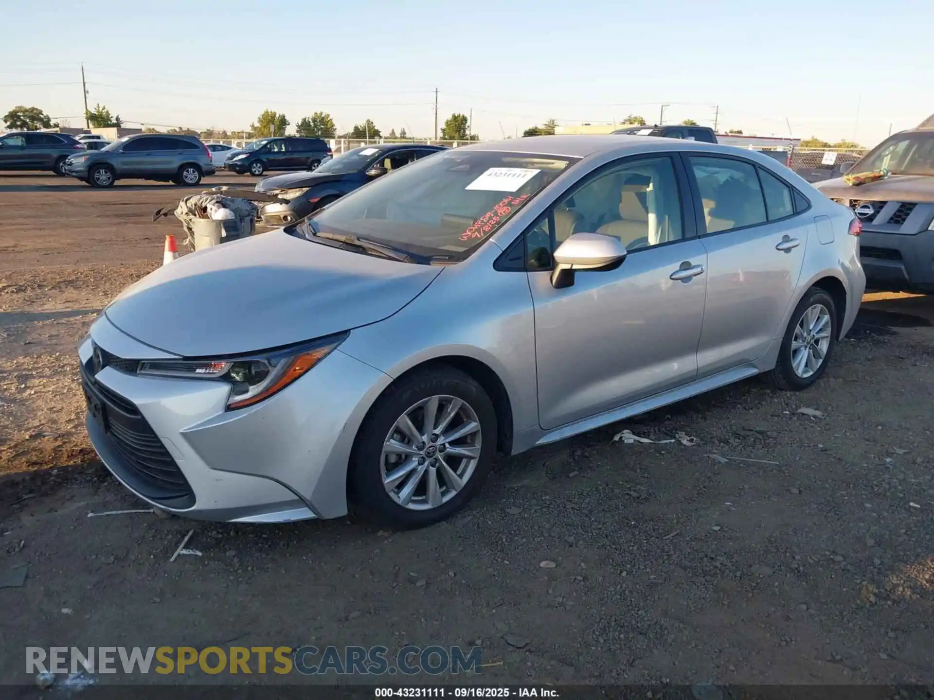 2 Фотография поврежденного автомобиля JTDB4MEE0P3014482 TOYOTA COROLLA 2023