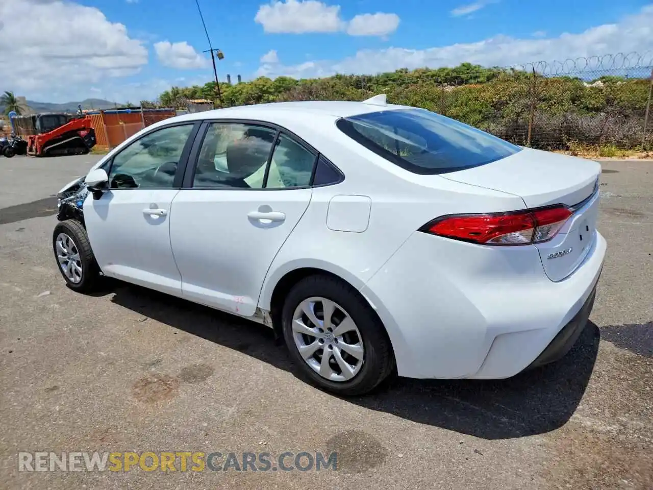 2 Photograph of a damaged car JTDB4MEE0PJ003168 TOYOTA COROLLA 2023