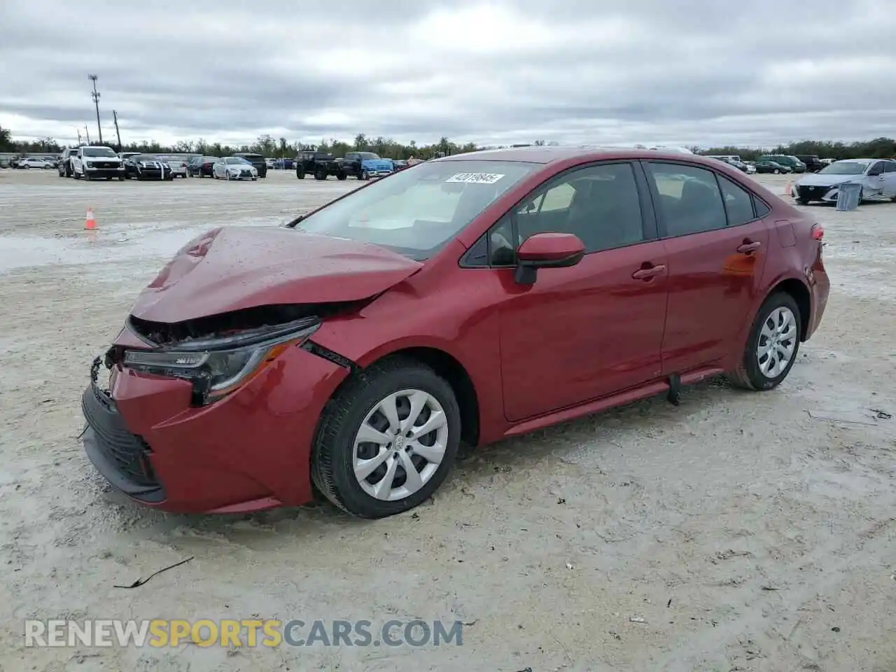 1 Photograph of a damaged car JTDB4MEE0PJ004594 TOYOTA COROLLA 2023