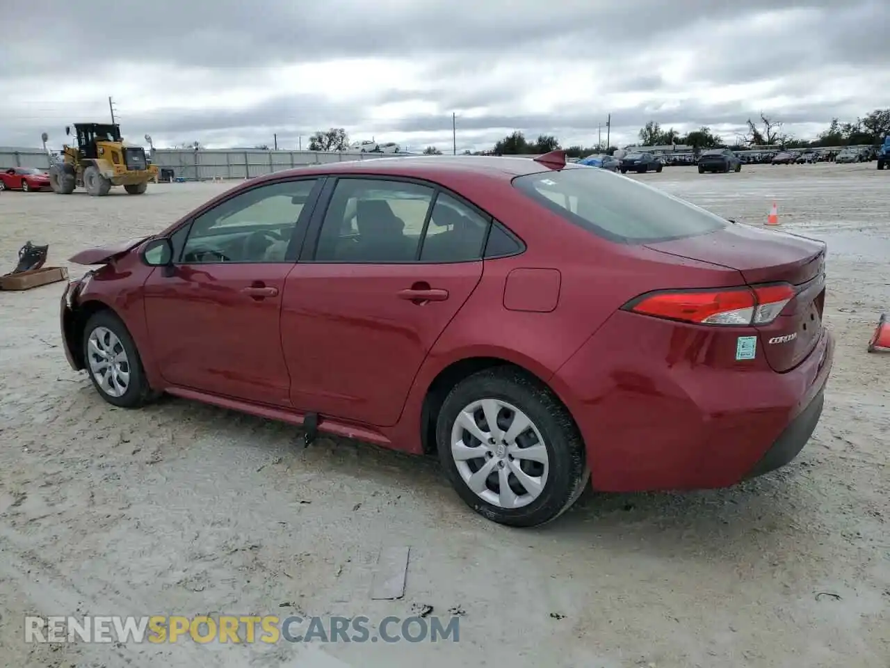 2 Photograph of a damaged car JTDB4MEE0PJ004594 TOYOTA COROLLA 2023