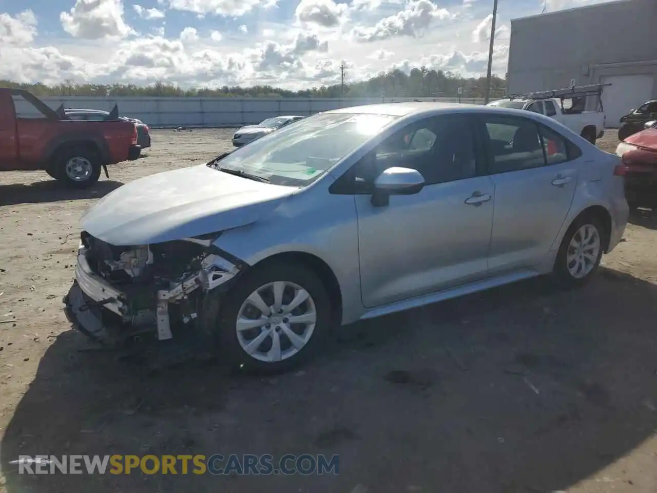 1 Фотография поврежденного автомобиля JTDB4MEE0PJ006281 TOYOTA COROLLA 2023