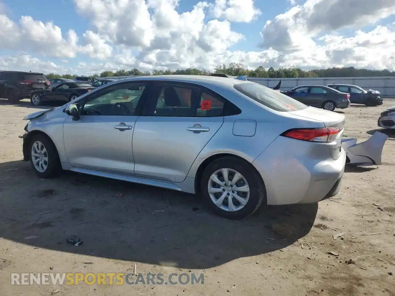 2 Фотография поврежденного автомобиля JTDB4MEE0PJ006281 TOYOTA COROLLA 2023
