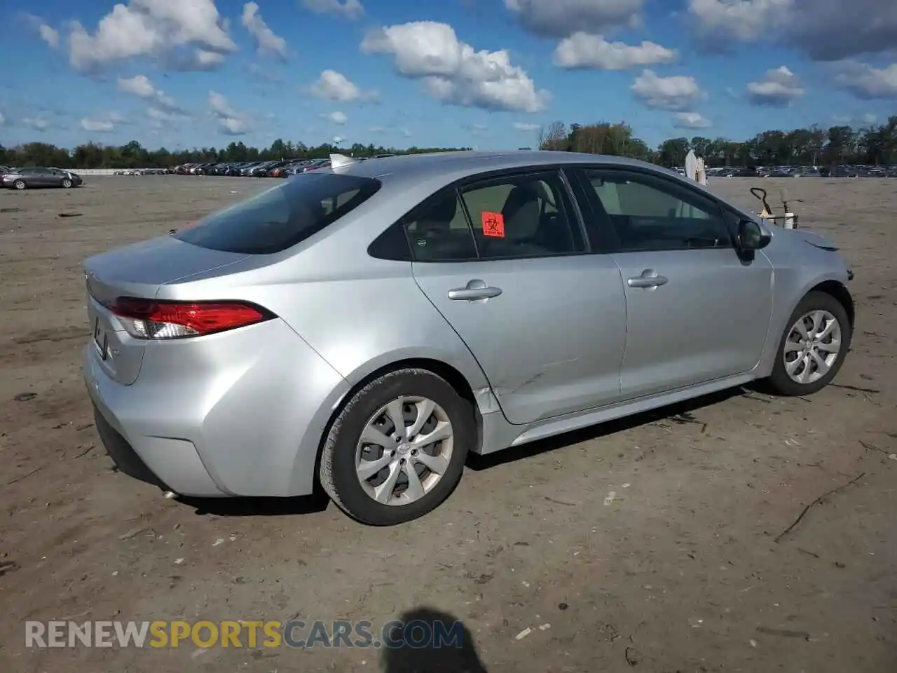 3 Фотография поврежденного автомобиля JTDB4MEE0PJ006281 TOYOTA COROLLA 2023