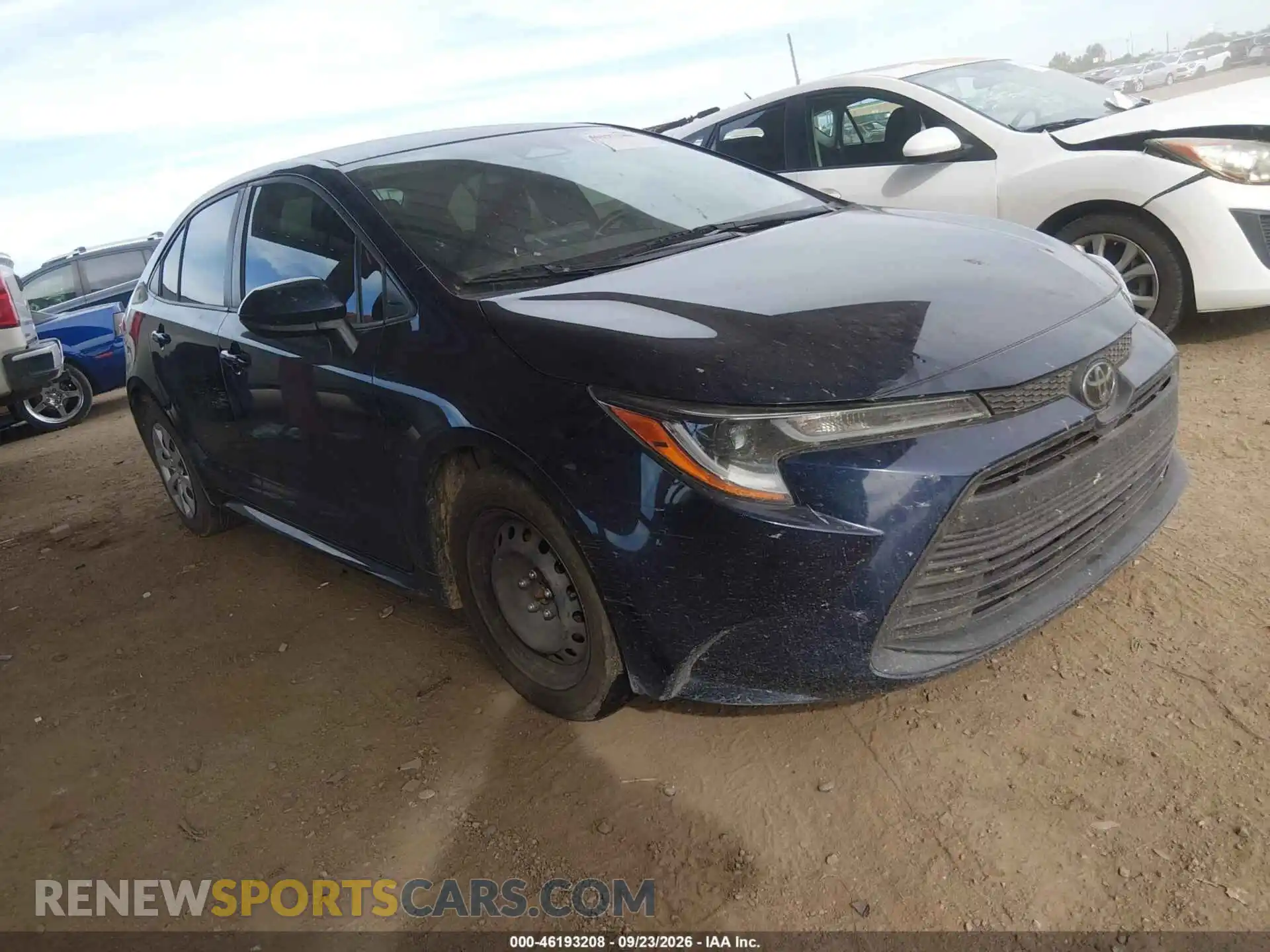 1 fotografías del automóvil dañado JTDB4MEE0PJ006975 TOYOTA COROLLA 2023