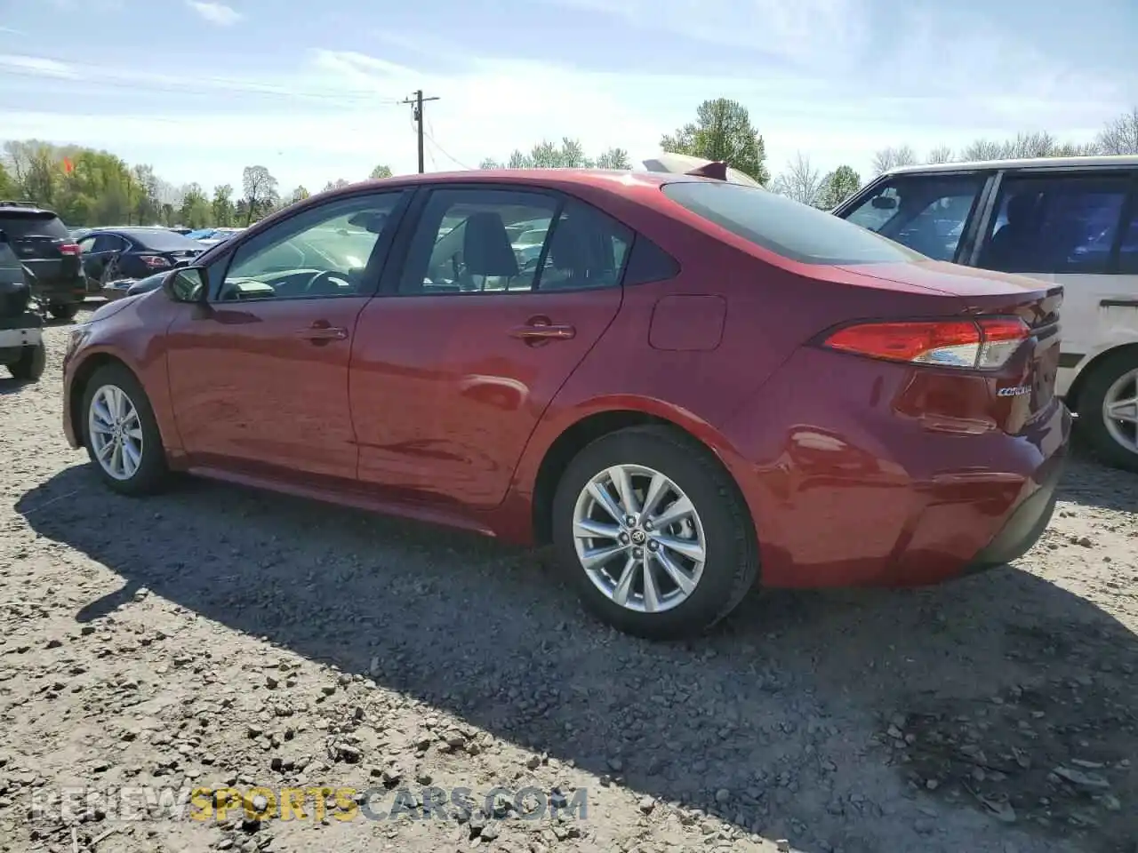 2 Photograph of a damaged car JTDB4MEE0PJ009021 TOYOTA COROLLA 2023