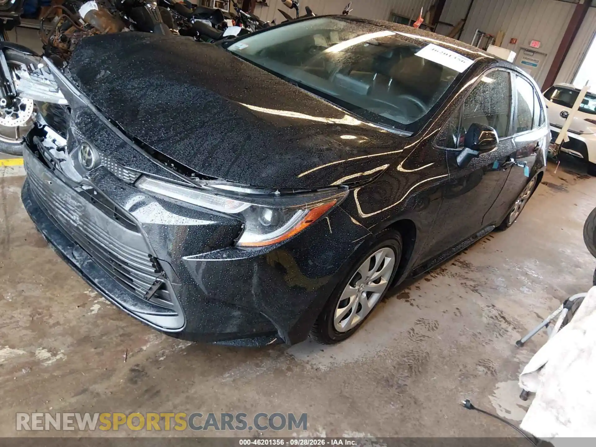 2 fotografías del automóvil dañado JTDB4MEE0PJ010167 TOYOTA COROLLA 2023