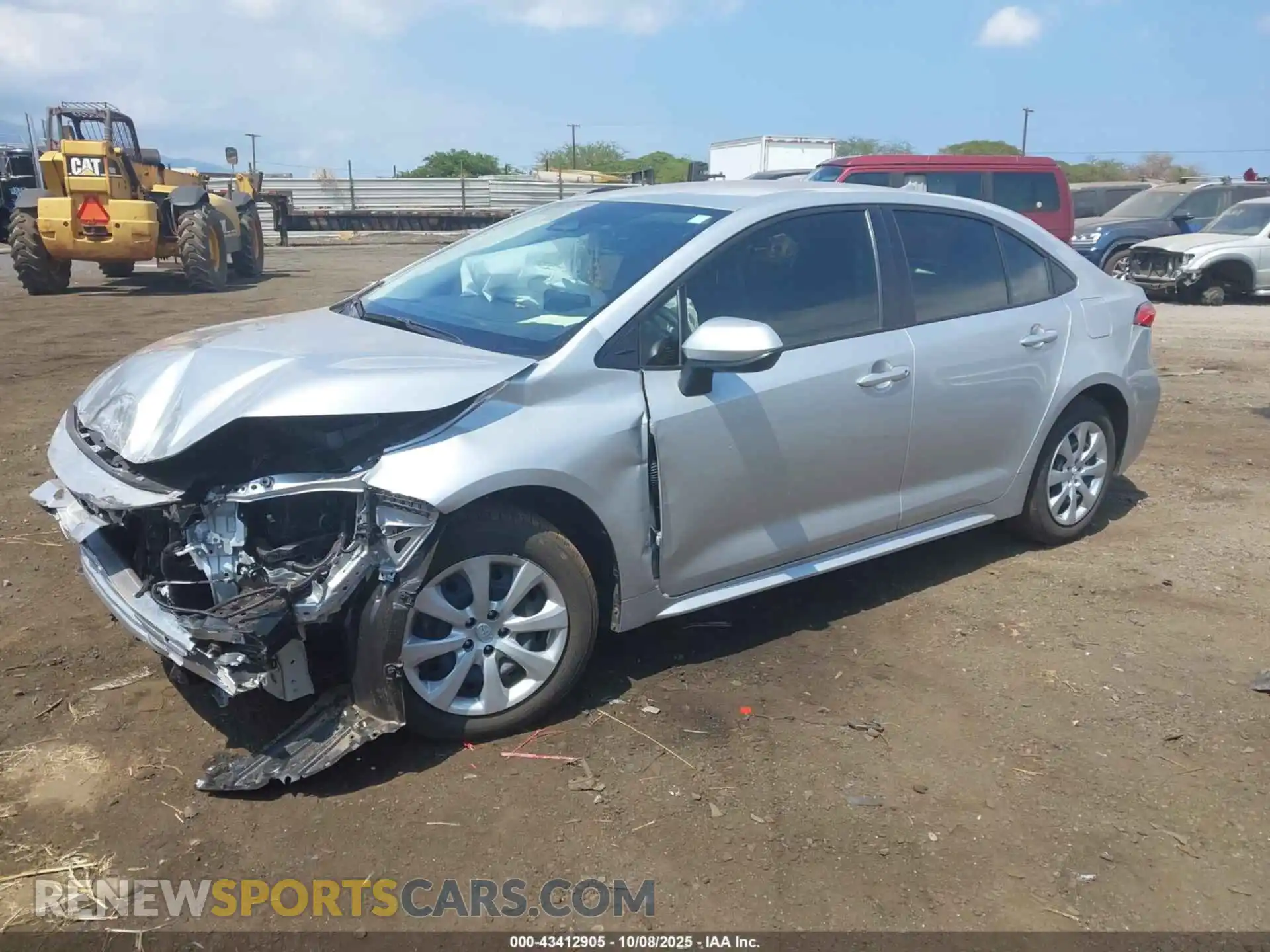 2 Photograph of a damaged car JTDB4MEE0PJ010895 TOYOTA COROLLA 2023