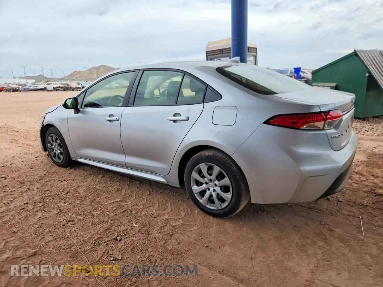 2 Photograph of a damaged car JTDB4MEE0PJ011710 TOYOTA COROLLA 2023