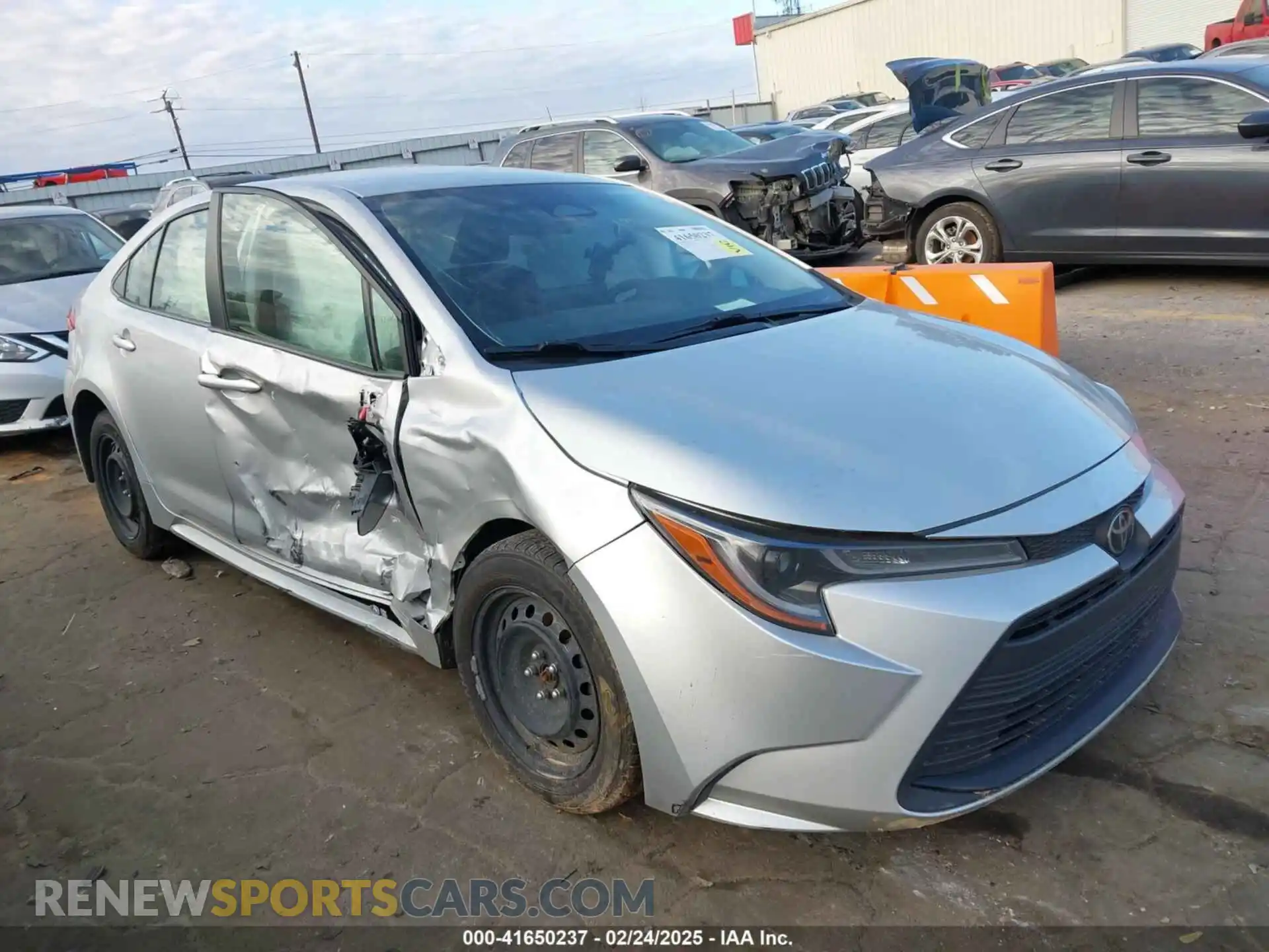 1 Photograph of a damaged car JTDB4MEE1P3001076 TOYOTA COROLLA 2023